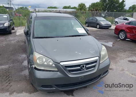 2007 Honda Odyssey Ex из США, поврежденный, VIN 5FNRL38487B438378